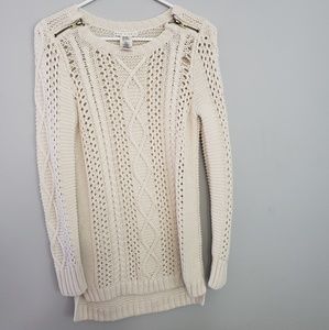 Max Studio Cream Sweater